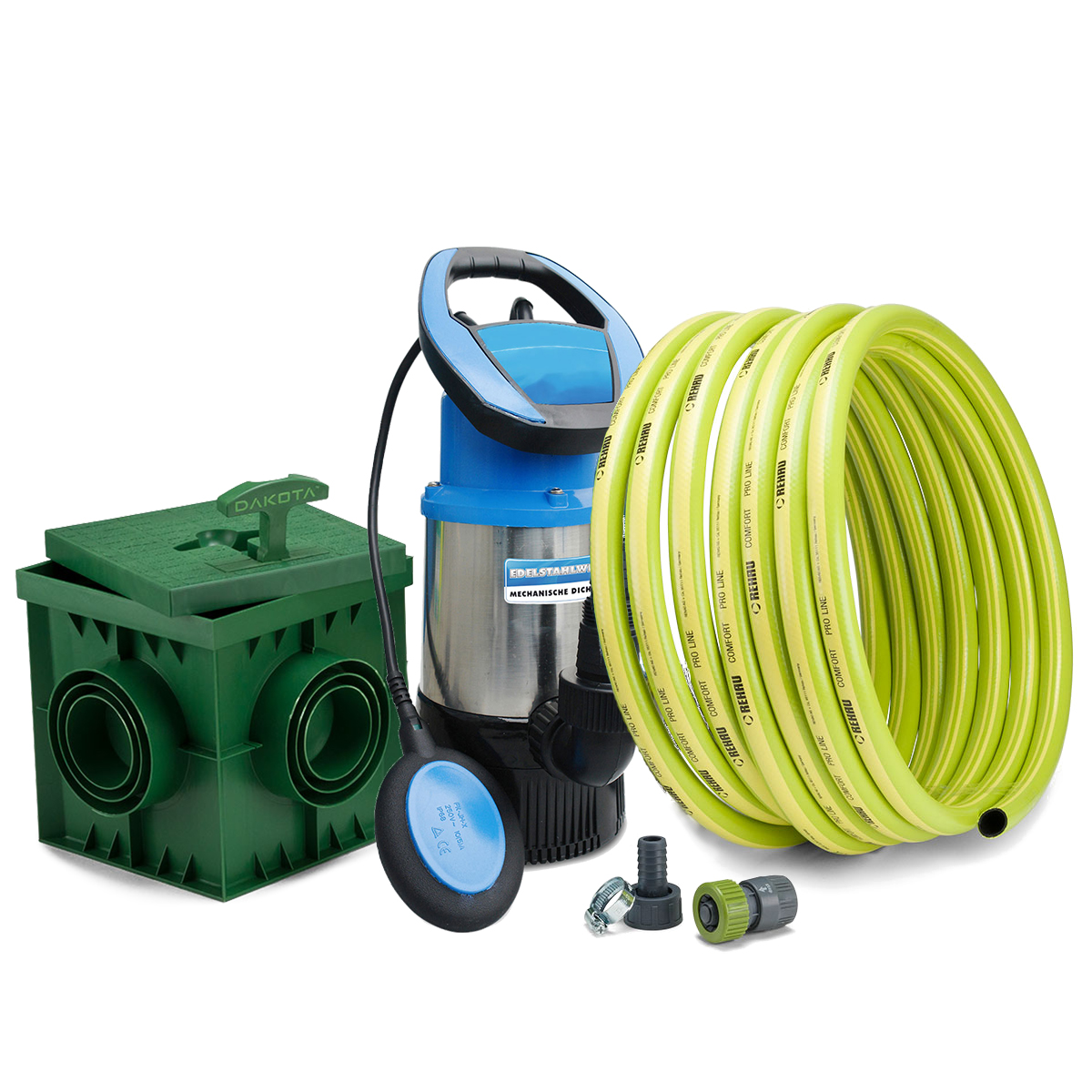 Pumpen-Set-classic-Garten-Set-ZZ-GS-0007 Pumpen-Set "classic" Garten