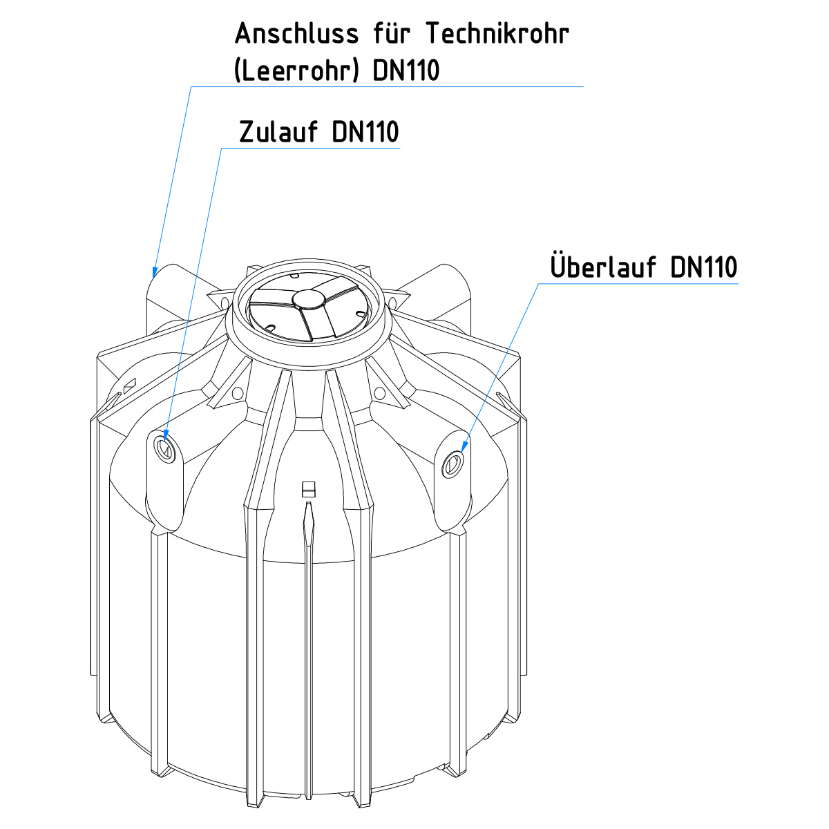 Zisterne-Smart-8300-L-oF-Basicabdeckung-OL830009-detail