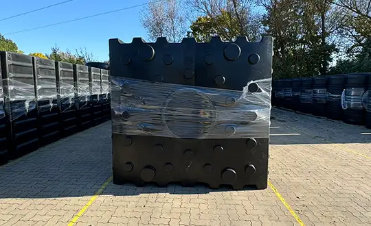 Zisterne AQa.Line 4000 Liter Kunststoffzisterne 4000 Liter flach