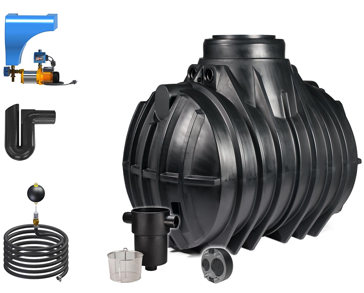 atlantis-4000liter-10m-Schlauch-Haus
