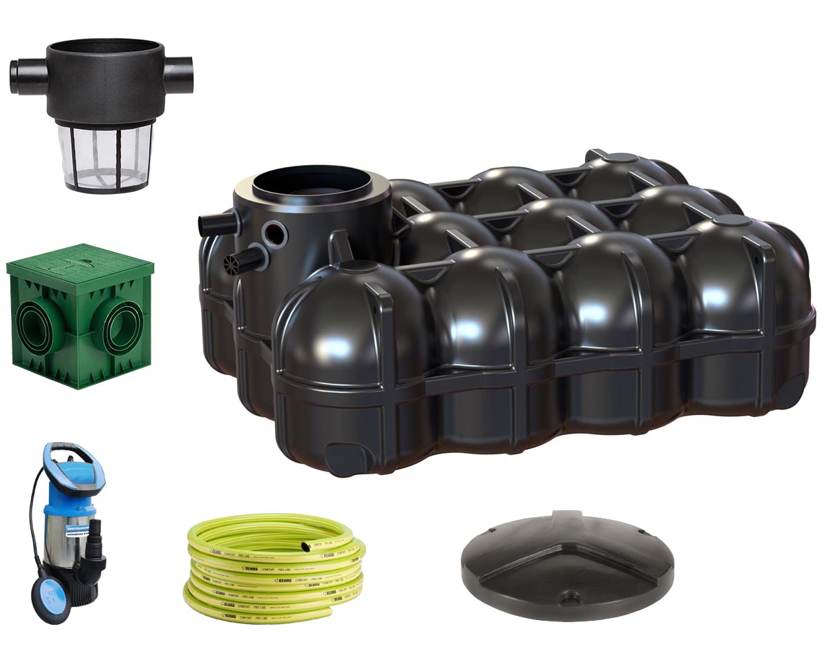 Flachtank Zisterne 5000 Liter