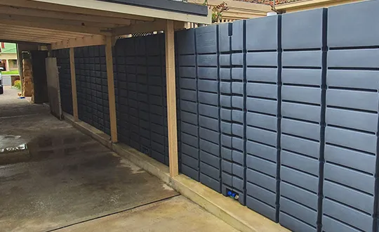 ThinTanks 2000 Liter ThinTanks als Sichtschutz